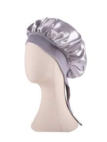 1个儿童缎面睡帽，适合卷发、自然卷发，男女宝宝通用 - 1PC - 查看 8