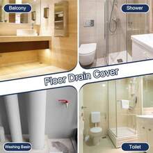Shower Drain Hair Catcher Stainless Steel Round Floor Drain Cover AntiClogging Protection Cover Replacement For Furniture Repair Bathroom Kitchen Silver One Size - Silver - View 6