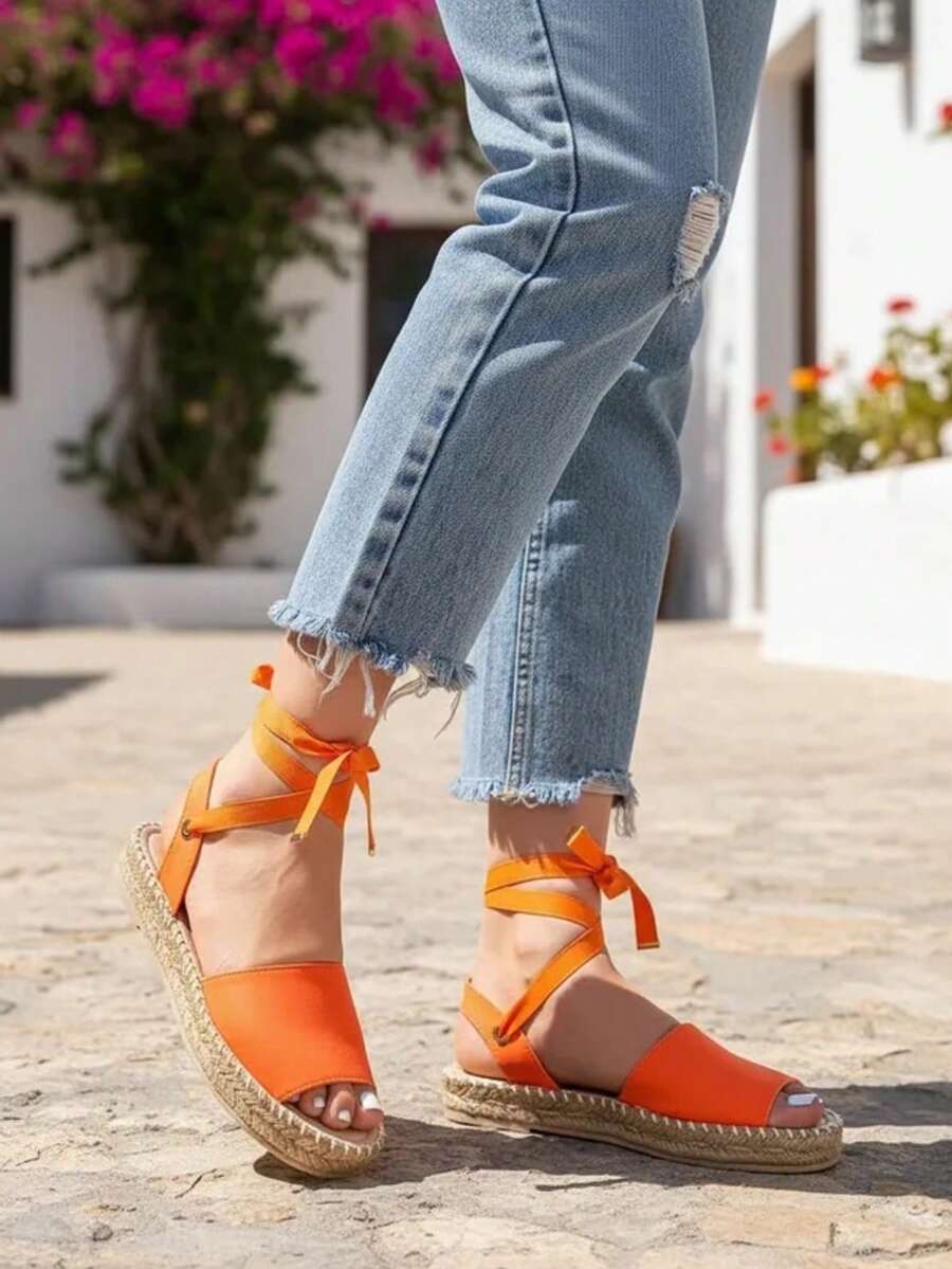 La Caprichosa Women Wedges & Flatform - 橘色 - 查看 1