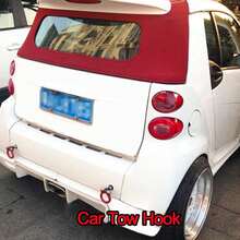 1pc Car Bumper Tow Hook, Universal Japanese Style Front/Rear Towing Hook - A - View 2