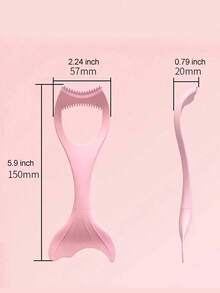 3-In-1 Detachable Eyelash Tool Set, Includes Eyelash Mascara Protector, Eyeliner Template, Eyeshadow Template, Pink Eyelash Curler, Wing Eyeliner Pen, Mermaid Eyelash Mascara Protector, Silicone Eyelash Separator, Reusable Makeup Eyelash Tools, Multi-Functional Eye Makeup Assist & Protect Tools, Detachable Pink Eyelash Helper, Beauty Makeup Tools, Eyelash & Eyeliner Drawing Auxiliary, Eyelash Card