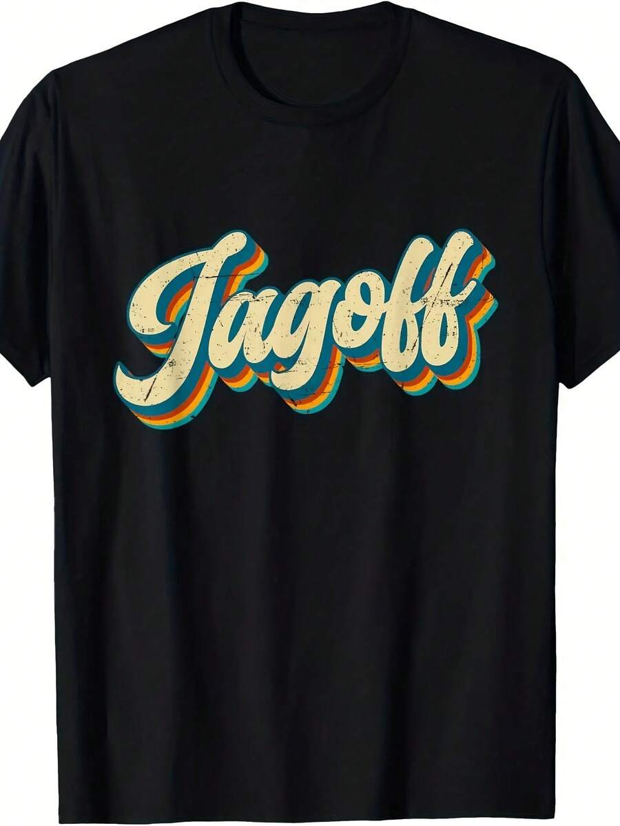 Jagoff Design Slang Pittsburgh Pennsylvania Yinzer Vintage T-Shirt Unisex Graphic T-Shirt - Soft Everyday Cotton Tee With Cool Print Design For Men & Women - 黑色12 - 查看 1