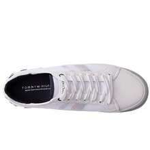 Tommy Hilfiger Hilfiger Rojo Sneakers Men's US 13 White Round Toe Casual Shoes GAL11 - 白色 - 查看 2