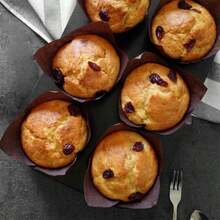 50/100/200pcs Tulip Cupcake Liners, Baking Cup Muffin Liners, Greaseproof Paper Cupcake Wrappers Suitable For Weddings And Birthday Parties - Multicolor - View 5