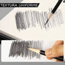 Bloc de Dibujo, Cuaderno de Bocetos, Peso de Hoja 160 g, 30 Hojas, Encuadernados en Lateral en Espiral, para Artistas Profesionales y Aficionados, Lápices de Colores, Bocetos, 21 * 14.8 - A5 - Ver 7