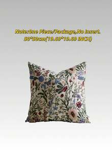 1件/2件装花卉图案装饰抱枕套，四季皆宜，多种颜色、图案和尺寸可选，高密度提花面料枕套（不含枕芯），拉链封口，适合节日派对，可搭配米色沙发靠垫、沙发枕、床枕、客厅、办公室、汽车靠枕，也可作为一份简约柔软的礼物。 - 綠葉向日葵 - 查看 15