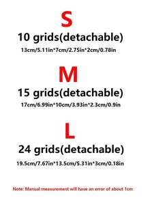 1 szt. Klasyczne plastikowe pudełko do przechowywania z zamknięciem na zatrzask – wielofunkcyjne, prostokątne pudełko na biurko do przechowywania biżuterii, koralików i artykułów do rękodzieła – nie wymaga prądu, pudełko do przechowywania na biurku | Klasyczny design | Przezroczyste plastikowe pudełko, pudełko na biżuterię (drobne zarysowania wynikające z rzemiosła są normalne i nie wpływają na użytkowanie)