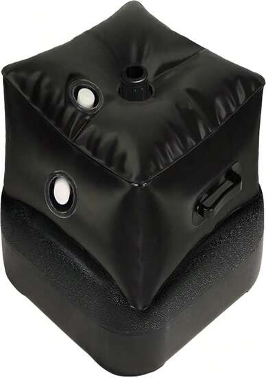 Bylion Umbrella Base Weight Water Bag With Handles Large Square Umbrella Base Portable Heavy Duty Water Weight Bag Up To 50 Lbs For Outdoor Patio Umbrella Stand Cantilever Base