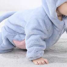 Mameluco Pijama Elefante Dumbo Bebé Kawaii Disfraz - Gris - Ver 4