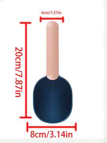 1 pieza Cucharón para comida de mascotas, Cucharón para comida de gato, Cucharón para comida de perro, Suministros para mascotas