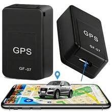 1pc Mini GF-07 GPS Car Tracker Real Time Tracking Anti-Theft Anti-Lost Locator Strong Magnetic Mount SIM Message Positioner Auto - Multicolor - View 8