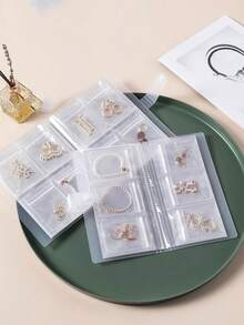 1 件 3 英寸两用便携式存储相册（容量 84/120/160/240，适合照片/小珠宝），防尘、防潮、抗氧化，平衡珠宝存储和记忆保存，适用于旅行和返校季节 - 無色 - 查看 8