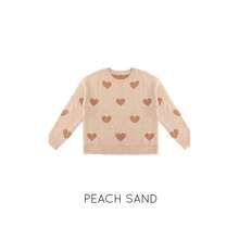 Heart Sweater - PEACH SAND - View 8