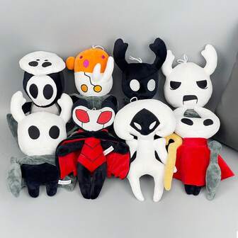 Hollow Knight Plush Toy - Official Game Character Stuffed Doll With Nail Sword, Cute Collectible Merchandise For Fans Of Hollow Knight And Silksong, Kids' Toys, Perfect Gift For Birthday, Christmas Decor, Xmas Gifts, Happy New Year