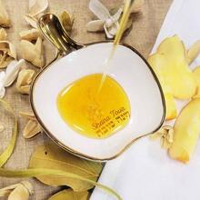 - Juego de platos de miel en forma de manzana, color dorado, regalo de juda de Ao Nuevo, accesorios de cocina, regalos de da festivo, decoracin de mesa Shana Tova, incluye - Dorado - Ver 5