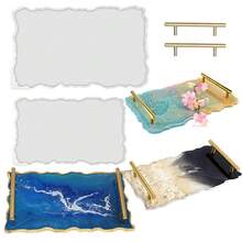 Large Rectangle Tray Silicone Mold Deep Flat Epoxy Resin Casting Mold Ideal For Jewelry Display, Resin Art, And Crafting Projects - Rectangle - View 1