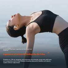 Monster Fones de Ouvido Bluetooth Moxing GT29 de Orelha Aberta, Modelo Sem Fio 2025 Novo, Tradução AI Deepseek, Corrida Esportiva, Deepseek+Tradução AI+Ajuste de EQ, Tecnologia de Foco em Ondas Sonoras+Cancelamento de Ruído Preciso AI+Áudio à Prova de Vazamento