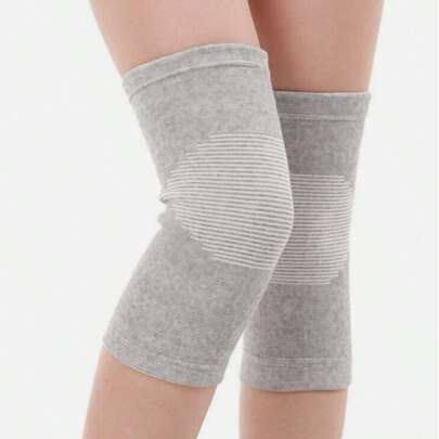 Sports Compression Knee Pads With Elastic Support Warm And Comfortable Breathable Knitted Fabric Suitable For Fitness Leisure Activities And Daily Life Scenes