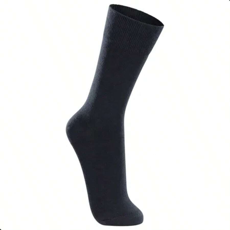 Kit 3 Pairs Of Lupo Cotton Sportwear Adult Long Ankle Socks - 藏蓝色 - 查看 1