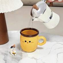 Cute Potato Mug, High-Quality Ceramic Breakfast Cup, Creative Large Capacity Couple Coffee Mug For Office Ladies - Multicolor - View 6