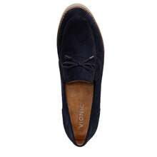 Vionic Charm Finley Loafer Womens US 10 Navy Suede Bow Lace Slip On Shoes ZAP471 - Màu xanh lam - Xem 3