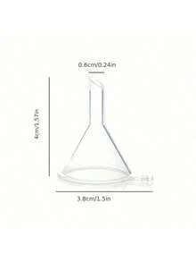 Mini Travel Funnel, Plastic Transfer Tool For Cosmetics, Perfume, Essential Oils, Suitable For Lab Bottles, Essential Oils, Perfumes, Spices, Sand Art, Camping And Powders - Essential Tool For Precise Measurement And Transfer - Multicolor - View 4