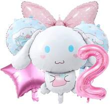 数字套装 儿童生日套装 适合派对和生日聚会主题聚会 - 彩色 - 查看 4