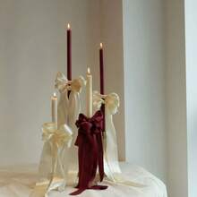 2/4 pièces Bougies rouges effilées de 10 pouces, bougies parfumées à la cire de soja, convenant pour la décoration de mariage et de Noël, la décoration intérieure, les cadeaux de fête, la décoration de fête d'anniversaire, les cadeaux de fête des mères, la décoration de Noël, les cadeaux de Noël - Multicolore - Voir 7