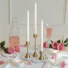 2/4 pièces Bougies rouges effilées de 10 pouces, bougies parfumées à la cire de soja, convenant pour la décoration de mariage et de Noël, la décoration intérieure, les cadeaux de fête, la décoration de fête d'anniversaire, les cadeaux de fête des mères, la décoration de Noël, les cadeaux de Noël - Multicolore - Voir 9