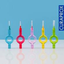 Curaprox Interdental Brush Refills CPS 07 Prime – ISO Size 1, Red | Ultra-Fine Filaments For Effective Cleaning Of Tight Gaps | 8-Pack | Swiss Made | English Packaging - MàuA - Xem 7