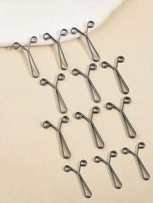 12/8/4/2件装腰部收紧扣，适用于宽松牛仔裤，无需缝纫的可拆卸扣，可重复使用的腰部收紧夹，金属胸针，适用于裤子、牛仔裤和裙子/本产品与实际产品尺寸存在一定差异，请在下单前确认您会使用它！