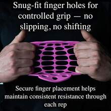 Dispositivo de ejercicio manual, extensor de dedos, entrenador de fuerza de agarre. Hecho de material de silicona de alta calidad. Herramienta de equipo de fitness. Diferentes niveles de resistencia de fortalecedores de agarre manual y redes de ejercicio manual. Red de estiramiento profesional para guitarristas. Equipo de fitness, alivio del estrés, agarre manual, equipo de fitness, ejercicio en casa, regalos de Navidad, Acción de Gracias