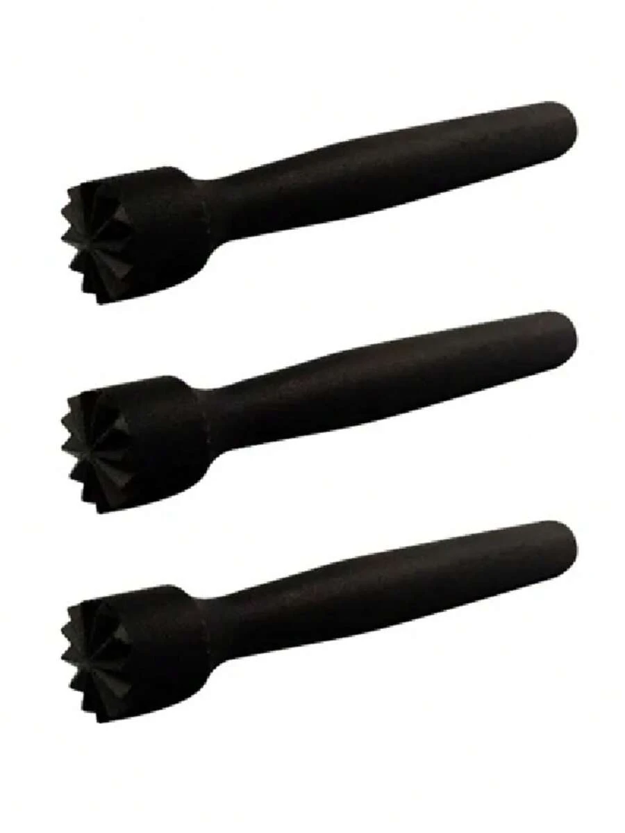 Kit de 3 Macerador Para Bar De Polipropileno 2.7cm - Negro - Ver 1