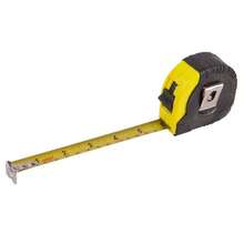 Blackspur Retractable Tape Measure With Cover - 5m X 18mm - Yellow - Default - View 3