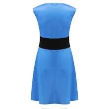 Poboola Buttercup Costume Adult Blossom Bubbles Costumes Dress Women's Halloween Ladies Character Cartoon With Accessories{"Color_name":"Blue","Size_name":"3X-Large"} - Màu xanh da trời - Xem 4