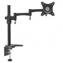 Approx Soporte DE Mesa para Monitor DE 10'' - 27'' Brazo con 2 Codos - Negro - Ver 2
