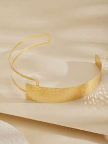 1 Set Of 3 Pcs Luxury Bohemian Necklace, Bracelet, Ring Stainless Steel Jewelry Set, Fashion Versatile High-End Jewelry Suitable For Women, Couples, Banquet, Party, Daily Wear - Yellow Gold - View 15