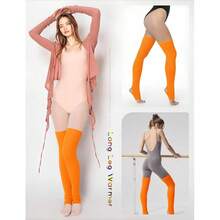 V28 Long Leg Warmer, Women's Men 80s Party Ribbed Knit Dance Sports{"Color_name":"Hole71-Orange"} - 多色19 - 查看 7