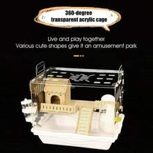 Dayang Pet Hamster Mouse Rodent Cage 37 X 41 X 30 Cm - Hamster Mouse Rodent - View 6