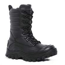 COTURNO MILITAR TÁTICO COM ZÍPER NA LATERAL RESISTENTE A ÁGUA - Preto - Visão 5