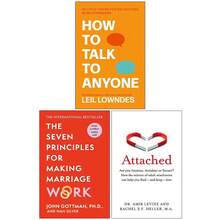 How To Talk To Anyone, The Seven Principles For Making Marriage Work, Attached 3 Books Collection Set - Single Book - View 2