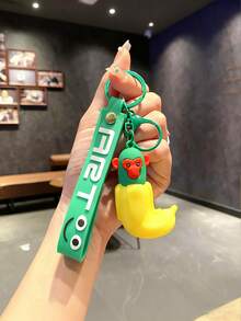 1pc Tralalero Tralala Keychain - Shark Wearing Sneakers Figurine, Durable PVC And Iron Material Bag Charm, Unique Anime Fan Gift, Casual Style, Anime Merchandise, Funny Design, High-Quality Craftsmanship, Men's Keychain, Lanyard - Multicolor - View 11