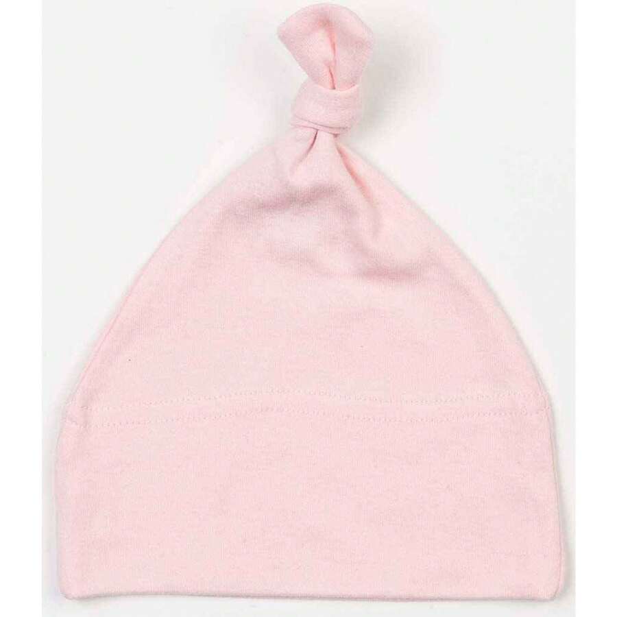 Babybugz Baby Knotted Hat (Powder Pink) - 100% Ringspun Cotton - 200gsm - (PC5550) - 粉色 - 查看 1