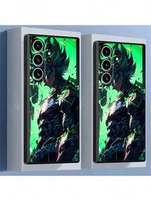 Stylish Phone Case Featuring Cool Anime Characters, Designed For S25, S24 Ultra, S23 Plus, S22, S21, S20 FE, And Note 20. Made Of High-Quality Silicone, It Offers Soft, Shockproof Protection.