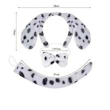 New Arrival Personalized Versatile Banquet, Dance, Stage Performance, Party, Halloween Animal Headband, Fluffy Dog Ear Headband, Stage Performance Prop, Party Costume - Dog - View 2