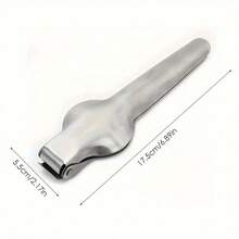 1 Piece Stainless Steel Chestnut Sheller -Chestnut Cutter Opener, Kitchen Accessory For Peeling Chestnuts And Walnuts - Easy To Use - Perfect Gift For Kitchen Lovers And Home Cooks. Multifunctional Stainless Steel Nutcracker - Sturdy And Shiny, Easy To Open, Perfect For Chestnuts, Etc. Essential Kitchen Utensil - Multicolor - View 5