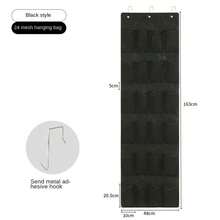1pc Over The Door Shoe Organizer Hanging Closet Holder Hanger Storage Bag Rack With 24 Large Mesh Pockets - Multicolor - View 9