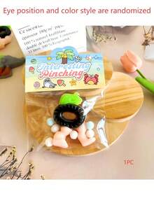 豪华东东萨胡尔AI经典撒哈拉木制娃娃，意大利玩具柔软毛绒可变形减压娃娃，AI新文化减压玩具，麻糬玩具，儿童柔软毛绒玩具，亲子互动玩具，减压玩具，快乐玩具，派对玩具 - 彩色 - 查看 17