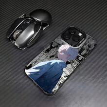 Anime Cool Blue Eyes G-Gojo Phone Case Compatible With IPhone 17, 16e, 16, 15, 14, 13, 12, 11, Mini, Pro Max, Air X, XR, XSMAX, 8, 7 Plus - Shockproof Matte Back Cover - 混色 - 查看 7