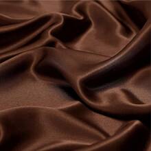 Silky Soft Pink Twin XL Satin Bed Sheets Set, 1 Deep Pocket Fitted Sheet + 1 Flat Sheet + 1 Pillowcase,  In 2025 - 棕色 - 查看 9